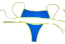 Bikini Sao Mujer Lycra Bandó Tira Recta Brasil Tendencia