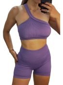 Conjunto 2 Piezas Top + Calza Push Up Premium Levanta Cola