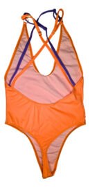 Malla Enteriza Cruzada Regulable Less Traje De Baño Mujer
