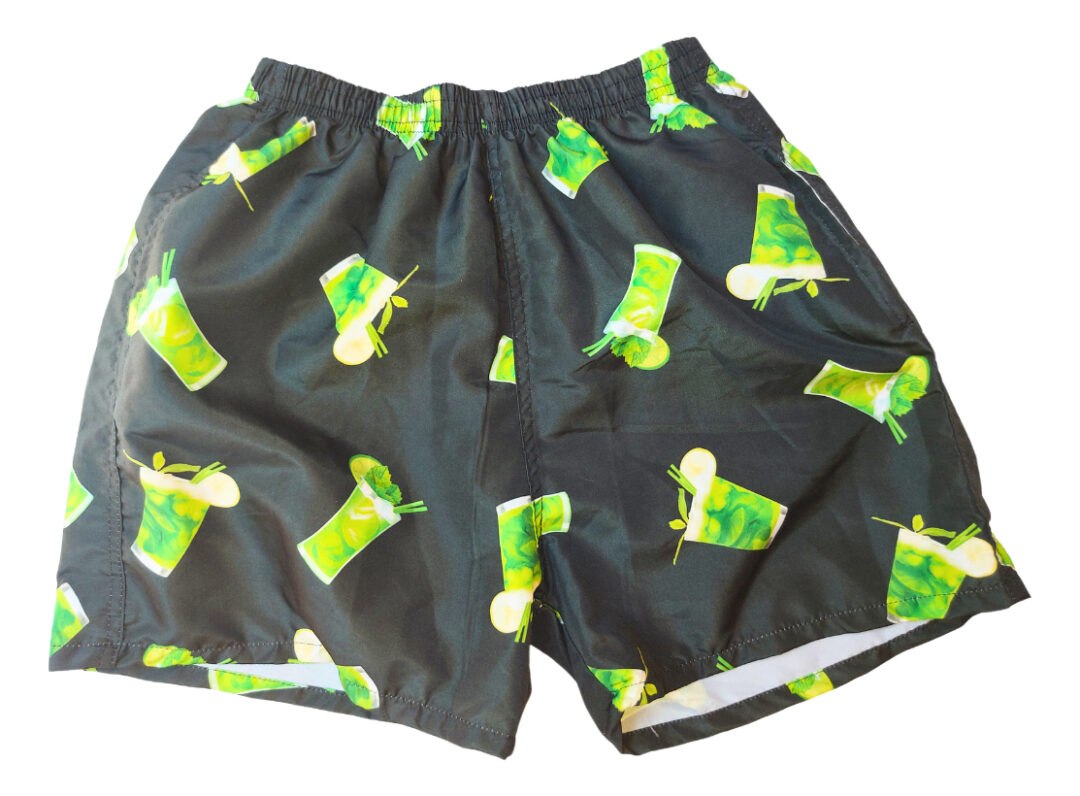 Short De Baño De Hombre Estampado Tendencia - Image 14