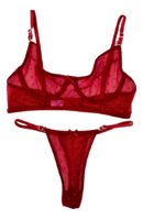 Conjunto Lencería Sexy Arco Translucido Transparente
