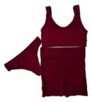 Conjunto Indonesia 3 Piezas Top Calza Short C/frunce Colales