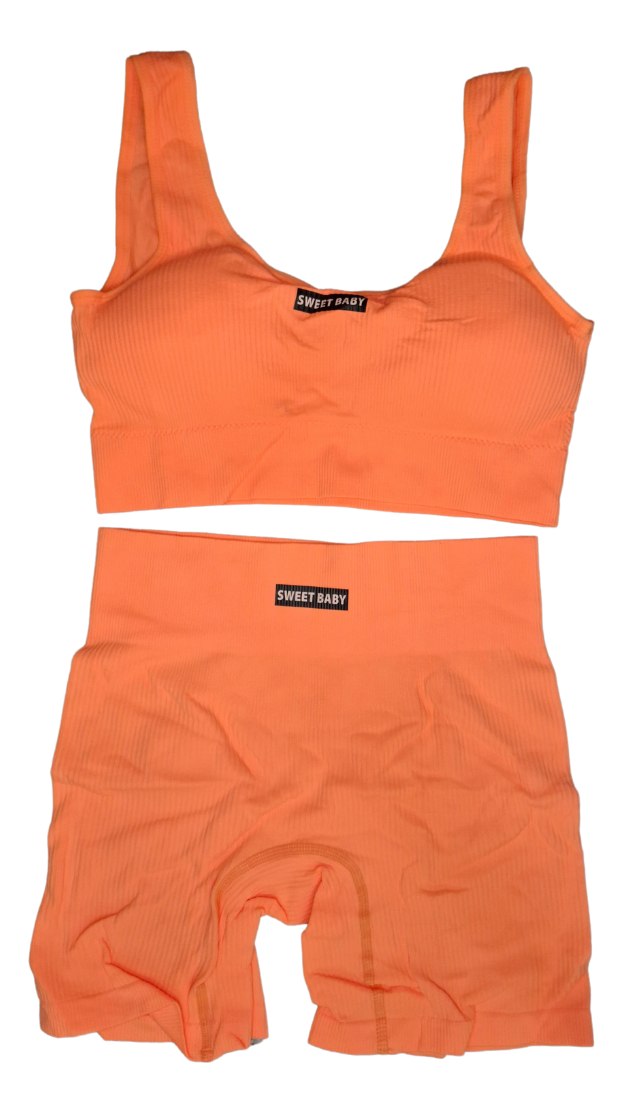 Conjunto Importado 2 Piezas Sweet Baby Top + Calza Biker - Image 27