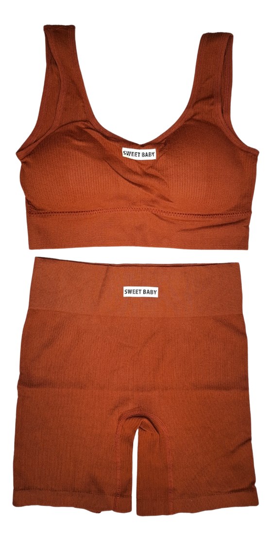 Conjunto Importado 2 Piezas Sweet Baby Top + Calza Biker - Image 22