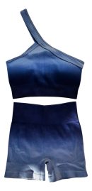 Conjunto 2 Piezas Top + Calza Push Up Premium Levanta Cola