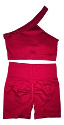 Conjunto 2 Piezas Top + Calza Push Up Premium Levanta Cola