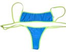 Bikini Sao Mujer Lycra Bandó Tira Recta Brasil Tendencia