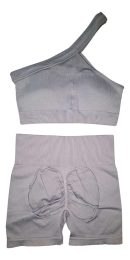 Conjunto 2 Piezas Top + Calza Push Up Premium Levanta Cola