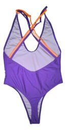 Malla Enteriza Cruzada Regulable Less Traje De Baño Mujer