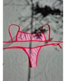 Bikini Sao Mujer Lycra Bandó Tira Recta Brasil Tendencia