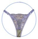 Tanga De Encaje Ajustable Tira Ancha