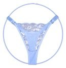 Tanga De Encaje Ajustable Tira Ancha