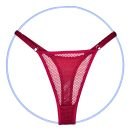 Regulable Tanga De Red - Bombachas Eróticas