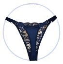 Tanga De Encaje Ajustable Tira Ancha