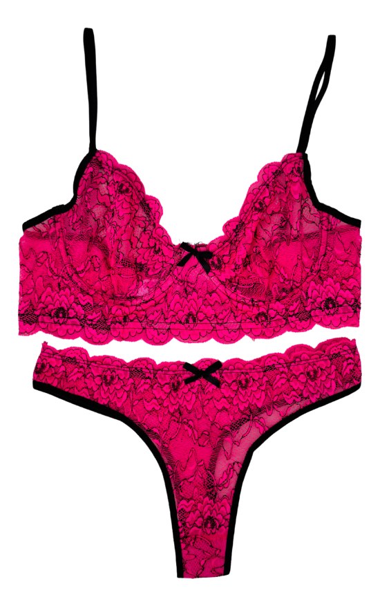 Conjunto Lencería Encaje Sexy Milo