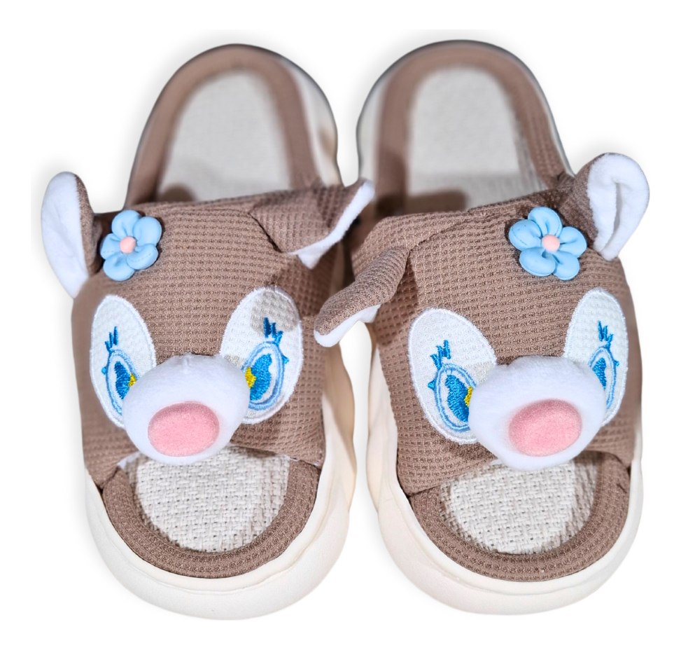 Pantuflas Kawaii Peluche Animada Importada Calentitas Unisex - Image 10