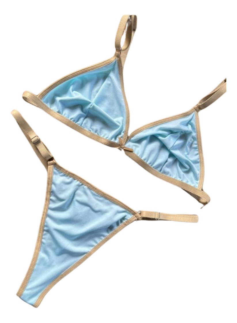 Conjunto Suva De Lycra - Corpiño Y Tanga - Image 5