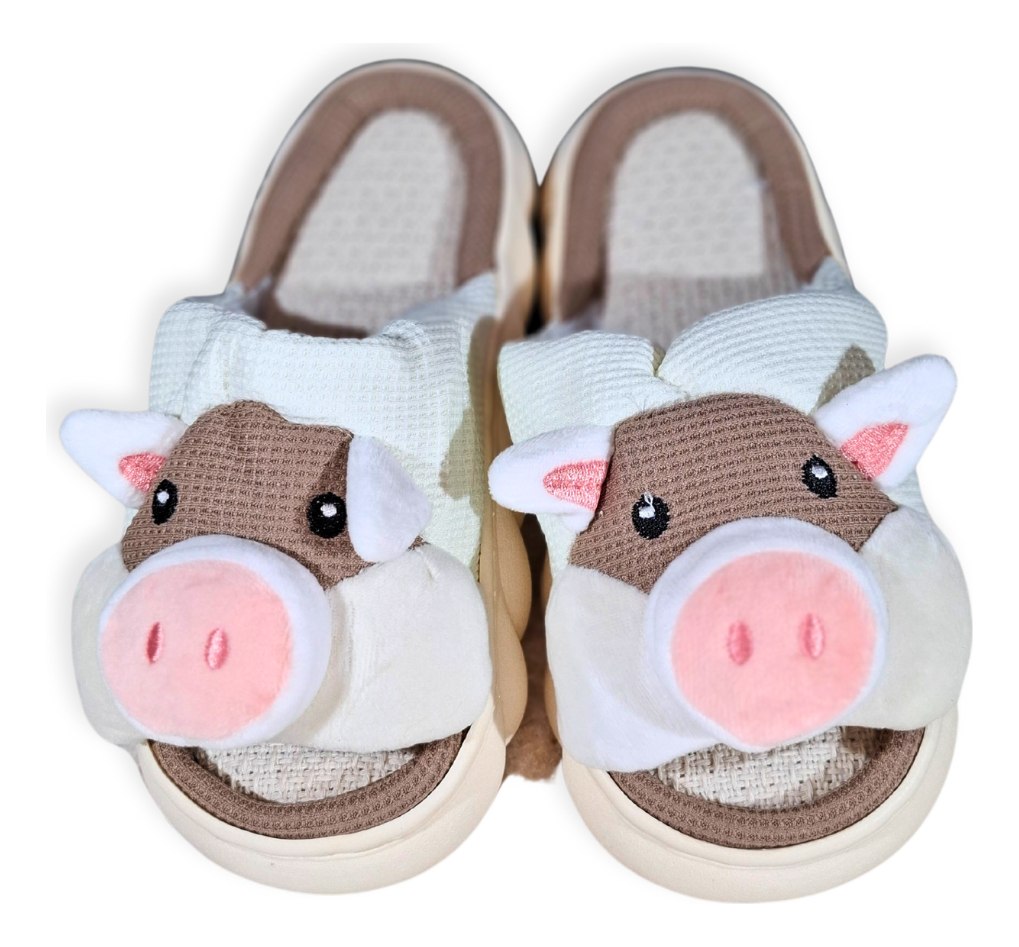 Pantuflas Kawaii Peluche Animada Importada Calentitas Unisex - Image 7