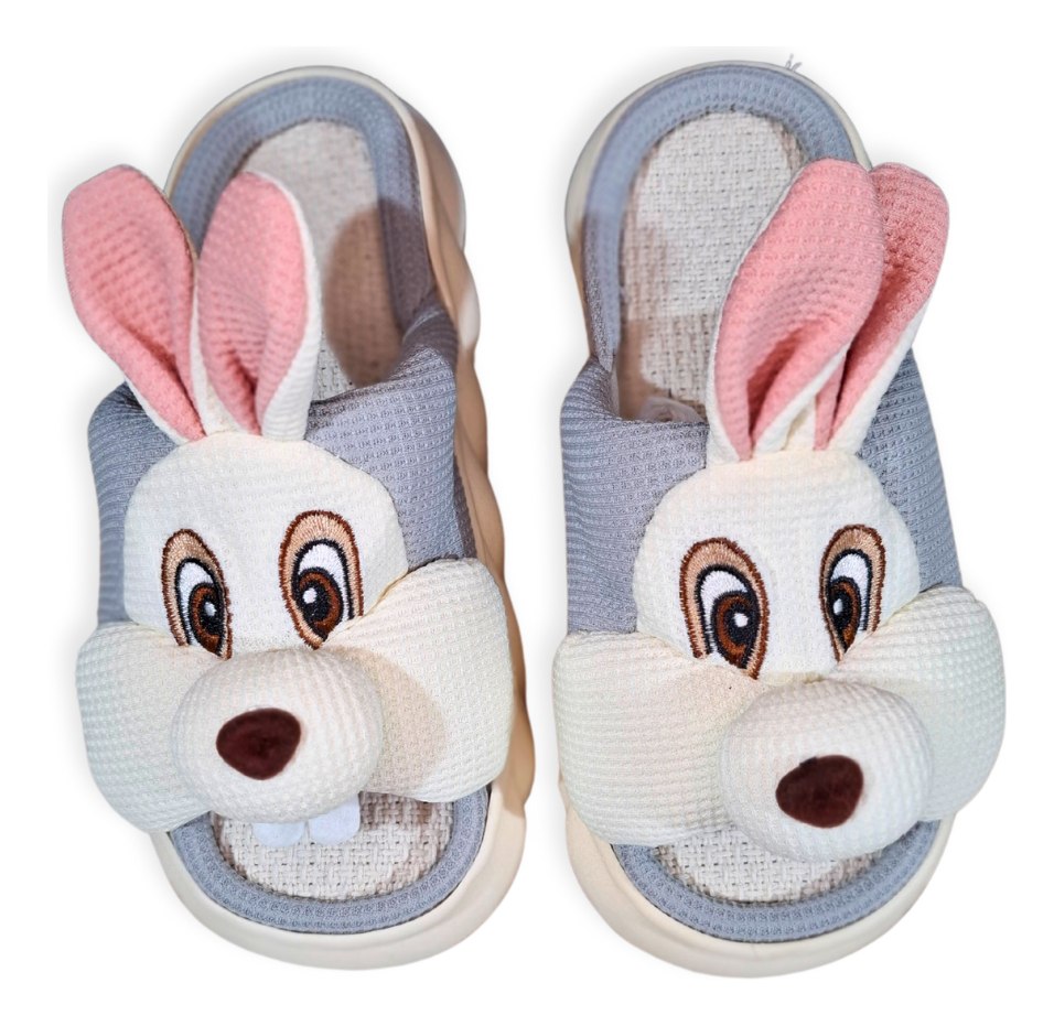 Pantuflas Kawaii Peluche Animada Importada Calentitas Unisex - Image 5