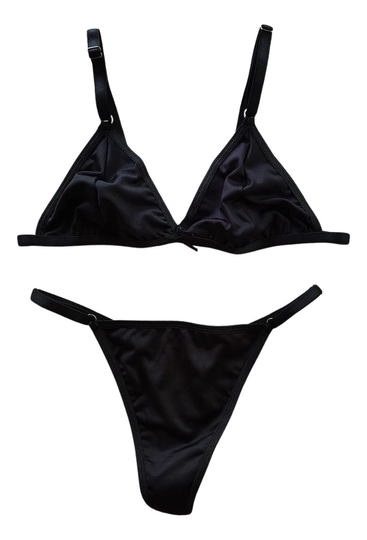 Conjunto Suva De Lycra - Corpiño Y Tanga - Image 4